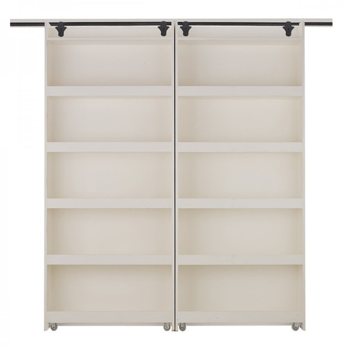 Hancock Double Sliding Bookcase/Door