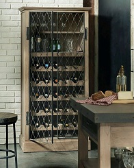 sonoma wine cabinet